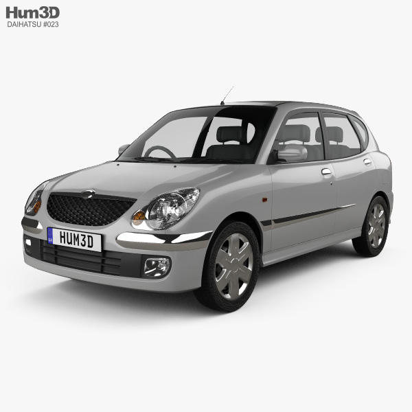 Daihatsu Sirion 2004 3D model
