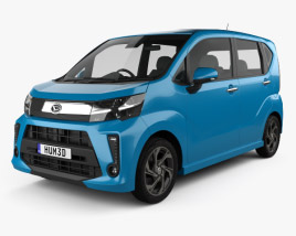 Daihatsu Move Custom RS 2020 3D model