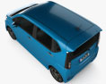 Daihatsu Move Custom RS 2020 3d model top view