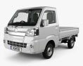 Daihatsu Hijet Truck with HQ interior 2017 3d model