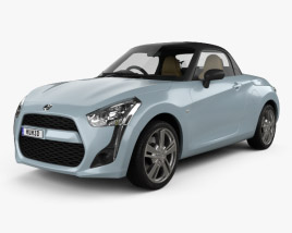 Daihatsu Copen Robe with HQ interior 2017 3D model