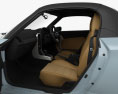 Daihatsu Copen Robe with HQ interior 2017 3d model seats