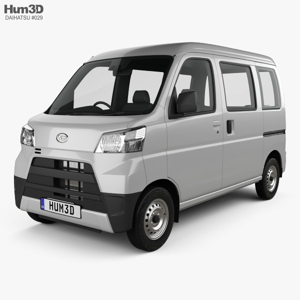 Daihatsu Hijet Cargo 2020 3D 모델 