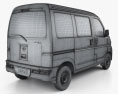 Daihatsu Hijet Cargo з детальним інтер'єром 2020 3D модель