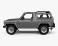 Daihatsu Rocky Wagon 1987 3D-Modell Seitenansicht