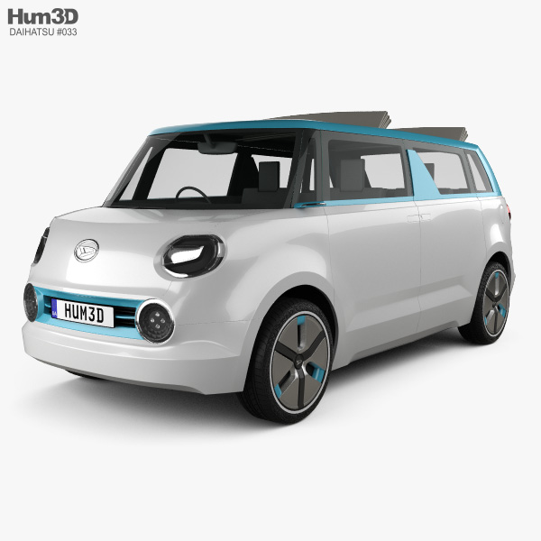 Daihatsu Wai Wai 2014 3D 모델 