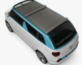 Daihatsu Wai Wai 2014 3d model top view