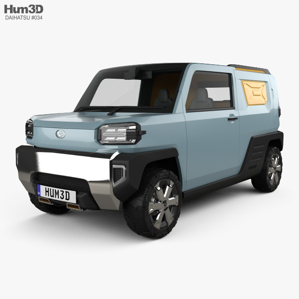 Daihatsu Waku Waku 2020 3D 모델 