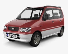 Daihatsu Move 2001 3D model