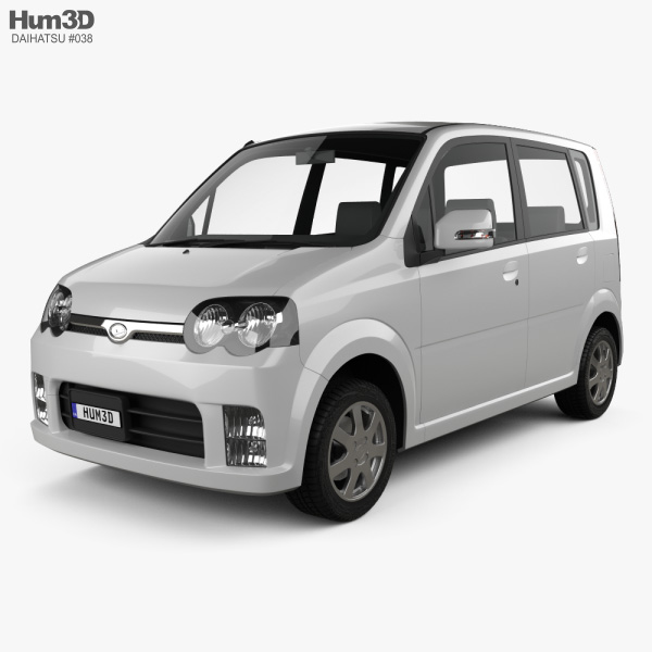 Daihatsu Move Custom 2004 3D模型