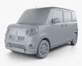 Daihatsu Move Canbus with HQ interior 2020 3d model clay render