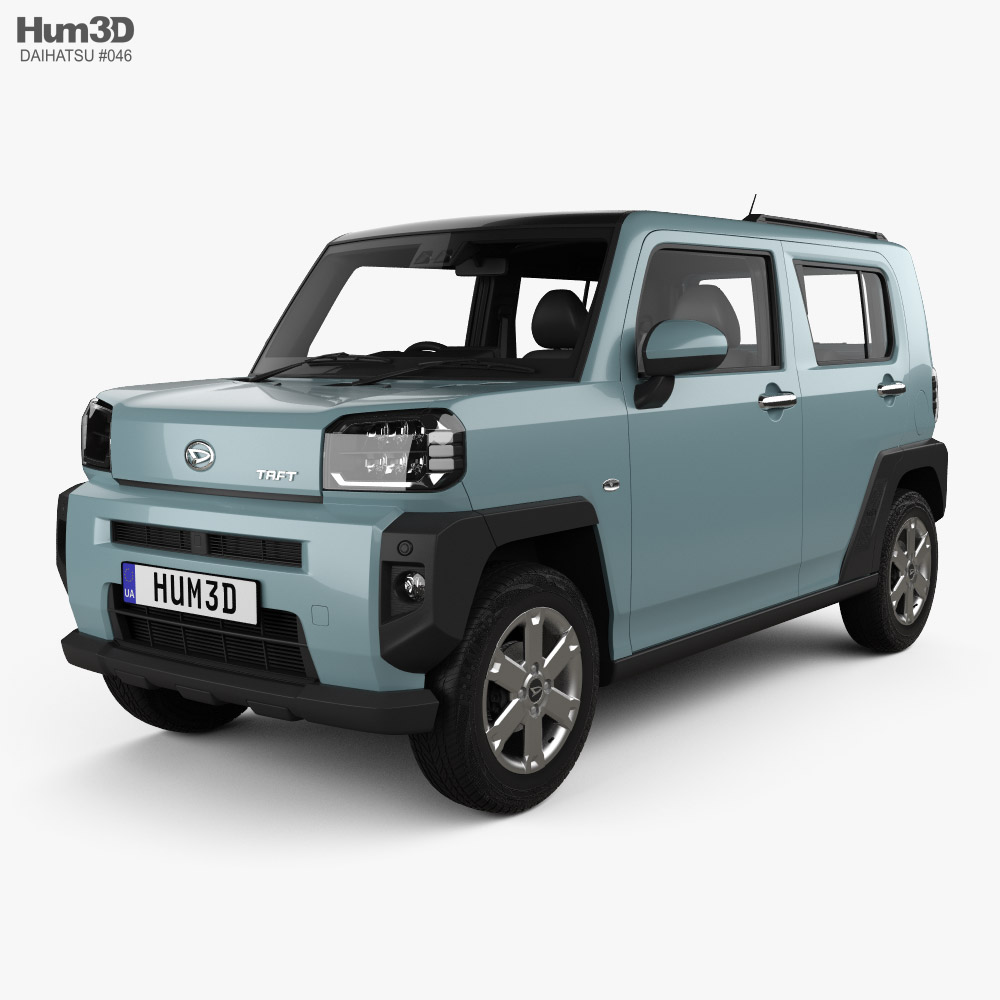 Daihatsu Taft 인테리어 가 있는 2022 3D 모델 