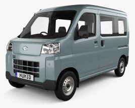 Daihatsu Hijet Cargo Deluxe 2022 3D model