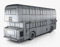 Daimler Fleetline CRG6 Double-Decker Bus 1965 3d model