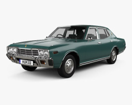 Datsun 280C sedan 1979 3D model