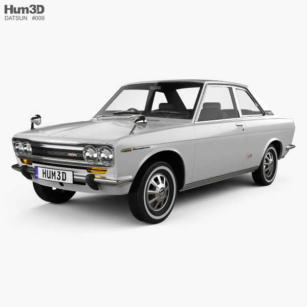 Datsun Bluebird 1600 SSS Coupe 1968 3D model