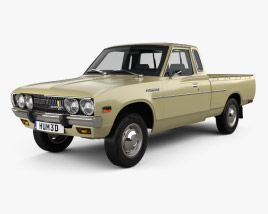 Datsun 620 King Cab 1977 3D model