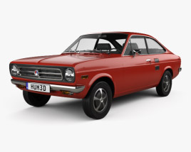 Datsun 1200 coupé 1970 Modello 3D