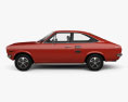 Datsun 1200 coupe 1970 3d model side view