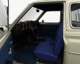 Datsun 620 King Cab with HQ interior and engine 1977 3d model seats
