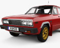 Datsun Stanza 4ドア レースカー セダン 1977 3Dモデル
