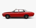 Datsun 220C タクシー 1971 3Dモデル side view