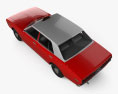 Datsun 220C タクシー 1971 3Dモデル top view