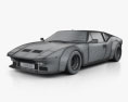 De Tomaso Pantera GT5 1980 3Dモデル wire render