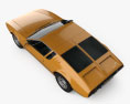 De Tomaso Mangusta 1967 3Dモデル top view