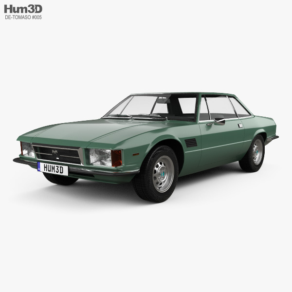 De Tomaso Longchamp 1980 3D model