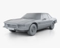De Tomaso Longchamp 1980 3D модель clay render