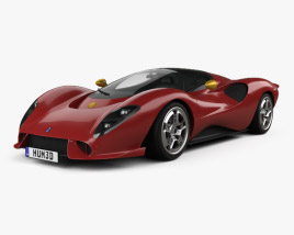 De Tomaso P72 2022 3D модель