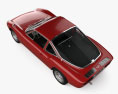 De Tomaso Vallelunga with HQ interior 1965 3d model top view