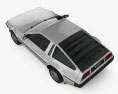 DeLorean DMC-12 1981 3d model top view