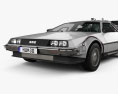 Back to the Future DeLorean car 3d model
