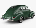 DeSoto Deluxe Touring Sedan 1939 Modelo 3d vista traseira