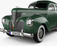 DeSoto Deluxe Touring Sedan 1939 Modelo 3d