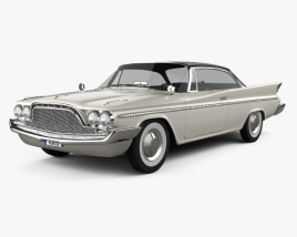 DeSoto Fireflite hardtop Coupe 1960 3D model