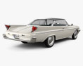 DeSoto Fireflite hardtop Coupe 1960 3D 모델  back view