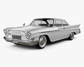 DeSoto Hardtop Coupe 1961 3D model