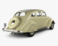 DeSoto Airflow 轿车 1935 3D模型 后视图