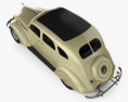 DeSoto Airflow 세단 1935 3D 모델  top view