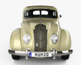 DeSoto Airflow sedan 1935 3d model front view