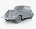 DeSoto Airflow 세단 1935 3D 모델  clay render