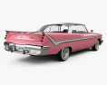 DeSoto Firesweep Sportsman hardtop Coupe 1959 3D 모델  back view