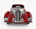 Delahaye 135M Figoni and Falaschi Convertibile 1937 Modello 3D vista frontale