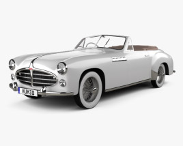 Delahaye 235 Chapron cabriolet 1951 3D model