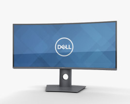 Dell 34-inch Curved Monitor U3419W 3D模型