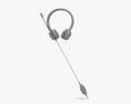 Dell Headset UC350 3D 모델 