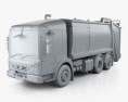 Dennis Eagle Elite 6 Olympus Refuse Truck 2017 3Dモデル clay render